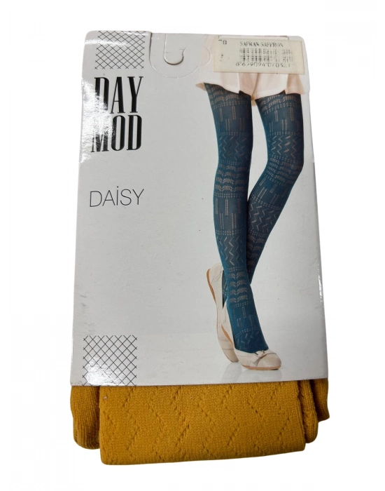 Daymod Daisy File Desenli Kadın Külotlu Çorap