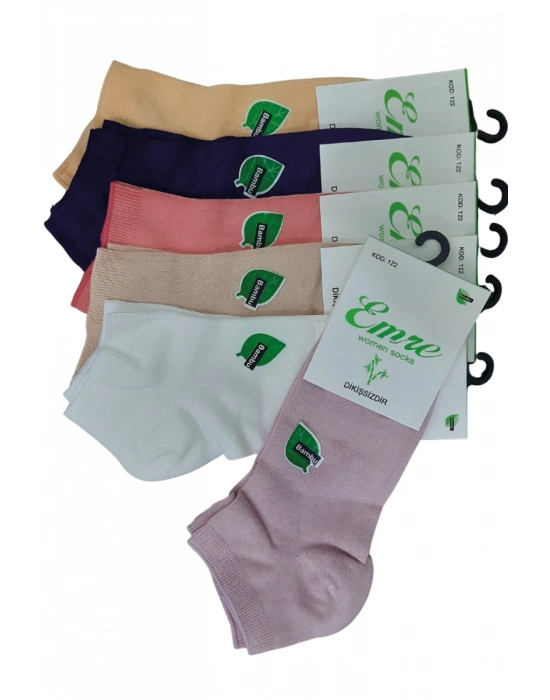 Emre Bambu Dikişsiz Kadın Patik 122