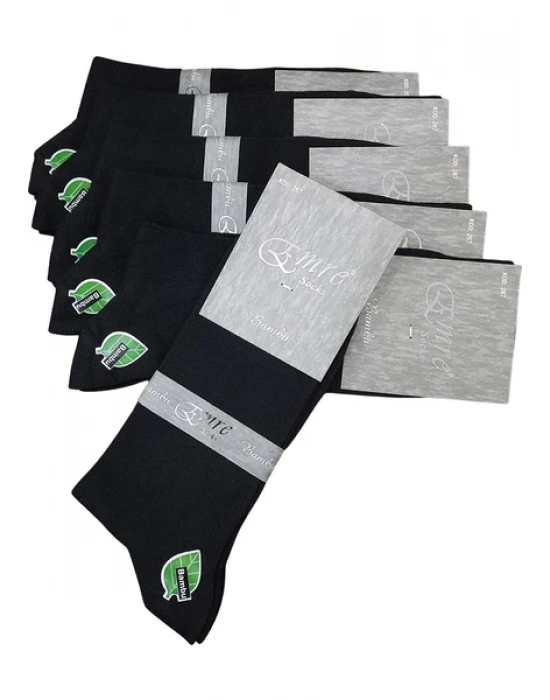 Emre Erkek Dikişsiz Çorap 100% Pamuk - 12 Adet