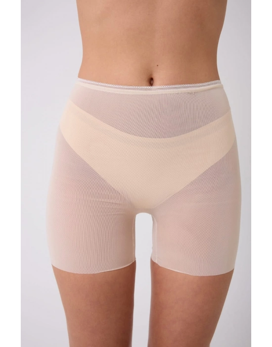 Freshness 0024 Lazer Kesim Tül Boxer Korse