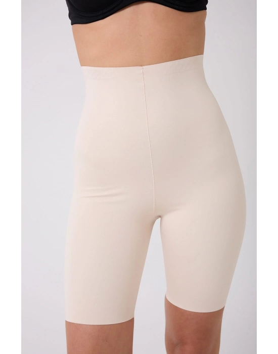 Freshness 1007 Lazer Kesim Silikonlu Yüksek Bel Şort Korse