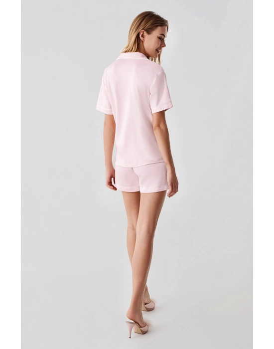 Freshness 324 Kadın 4lü Sabahlıklı Şorlu Pijama Takımı