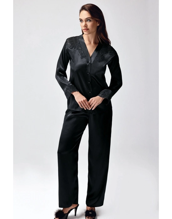 Freshness 9950-pt Saten Dantel Detaylı Pijama Takımı