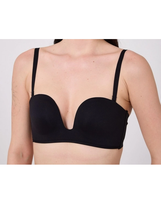 Freshness Msf05 Destekli V Dekolte Lazer Kesim Sütyen