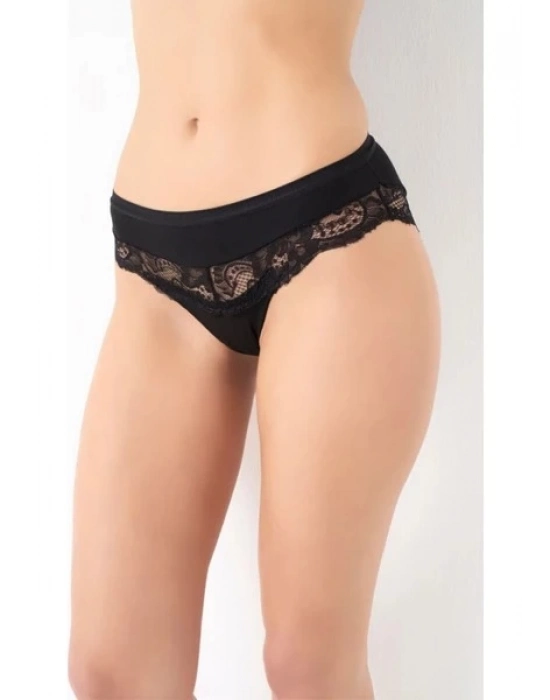 G-box 932 Bayan Dantel Detaylı Cotton Bikini Külot