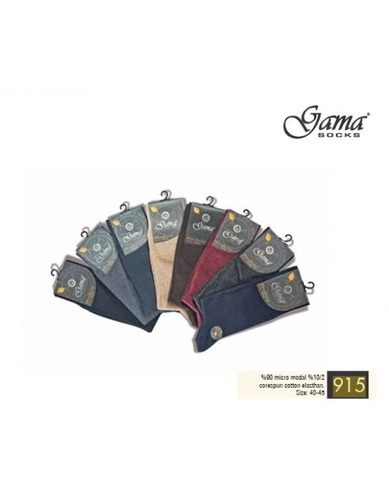 Gama 915 Erkek Mikro Modal Core Spun Pamuk Çorap