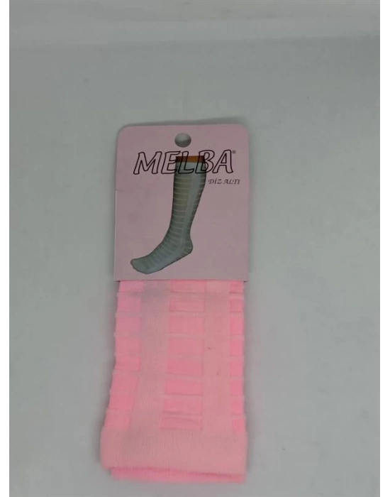 Melba Kareli Polymid Soket Çorap
