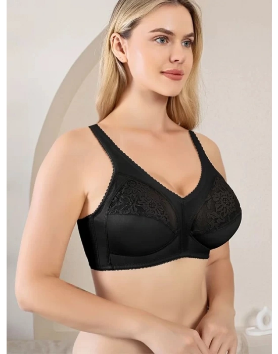 Nurteks 1060 Kadın Dantel Detaylı Toparlayıcı Sütyen