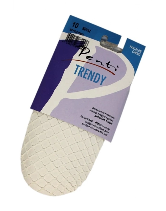 Penti İri Fileli Dizaltı Pantolon Çorabı