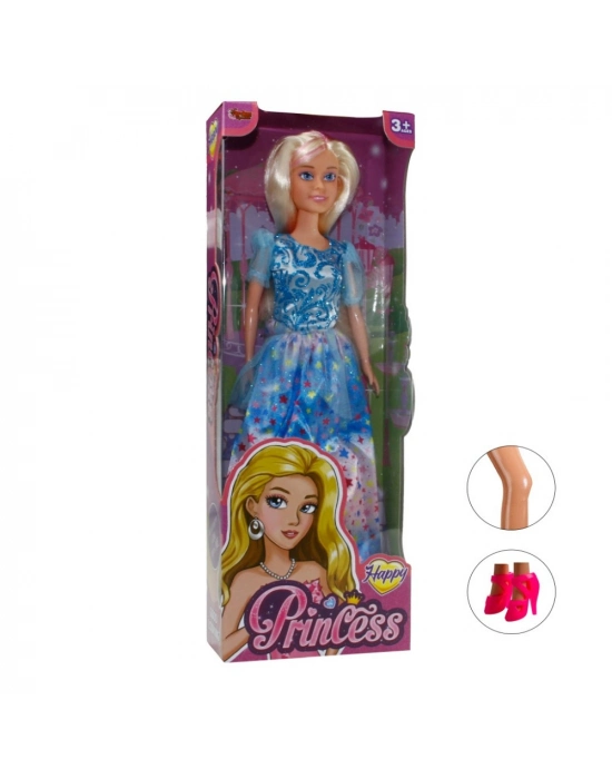 Prenses Bebek 30 Cm - 66774 -1 - Mavi (bamido)