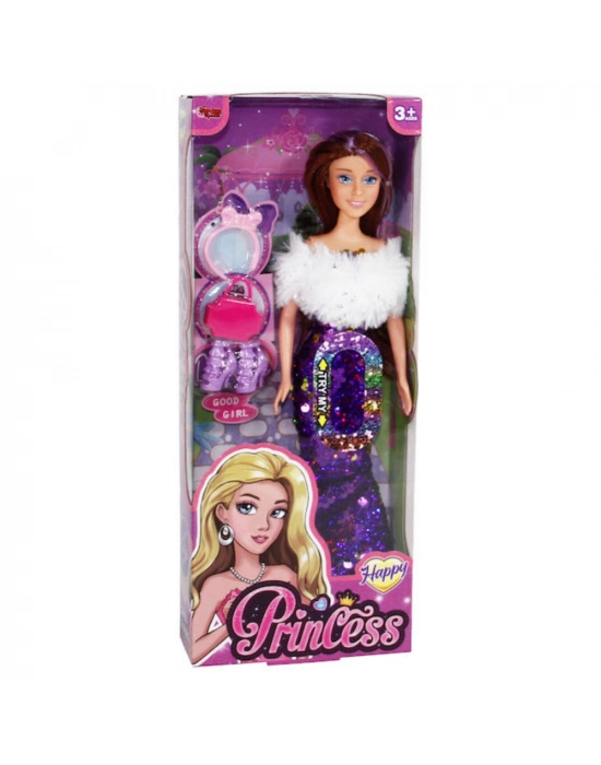 Renk Değiştiren Prenses Bebek 30 Cm - 66772 - Mor (bamido)