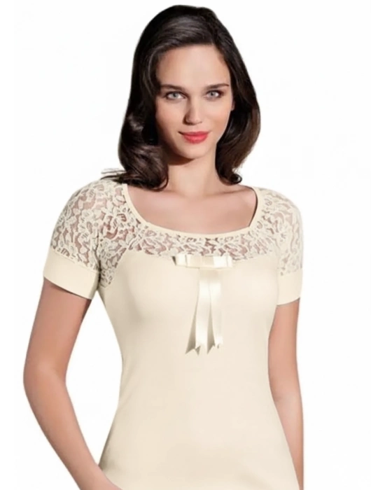 Şahinler Dantelli Kısa Kol Atlet B412