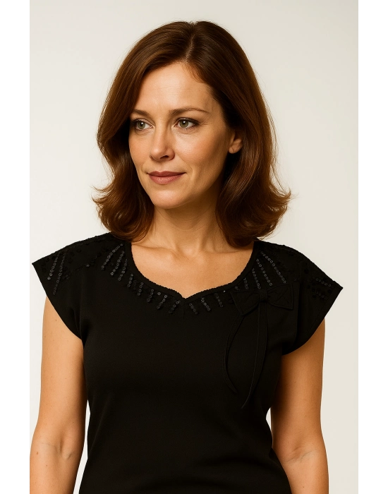 Şahinler Nakışlı Sıfır Kol Atlet B349