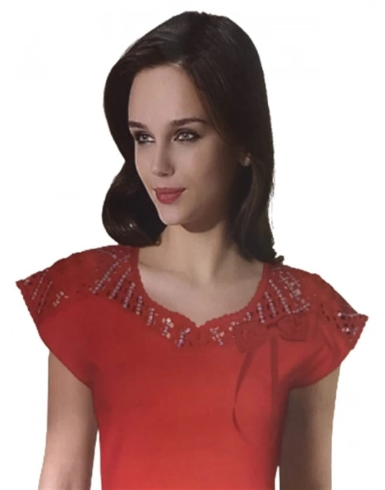 Şahinler Nakışlı Sıfır Kol Atlet B349