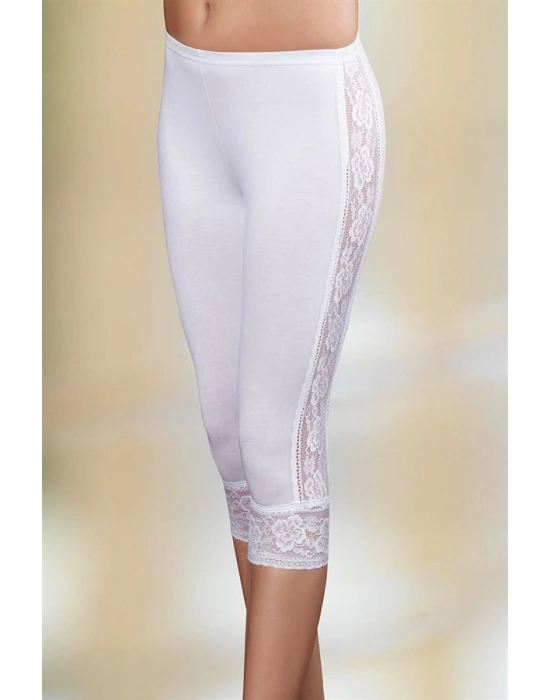 Şahinler Yanları Ve Paça Dantelli Tayt B878