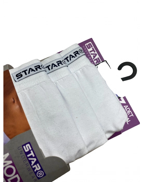Star 109 Erkek 3lü Modal Slip