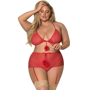 Önü Açık Zincirli Fantezi Babydoll 51202