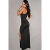 Beruflic B100839 Bağlamalı Seksi Uzun Elbise
