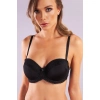 Gala Balconette Foam Cup Lace Bra, Siyah Konforlu Ve Şık Sütyen, Strapless