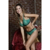 Gaudy Lace Bra, Yeşil Konforlu Ve Şık Sütyen