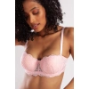 G.colors Push Up Strapless Bra, Açık Pembe Konforlu Ve Şık Sütyen