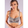 Giselle Half Padded Bra, Gri Toparlayıcı  Konforlu Ve Şık Sütyen