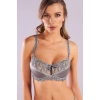 Giselle Half Padded Bra, Gri Toparlayıcı  Konforlu Ve Şık Sütyen