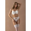 Hafif Destekli Sütyen, String, Jartiyer Ve Çorap Takım (brf31956)