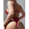 Kırmızı Dantel İşlemeli Fantezi Body Jartiyer Takımı