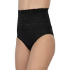 Siyah Mı Emay 2090 Önü Dantelli Yüksek Bel Slip Korse