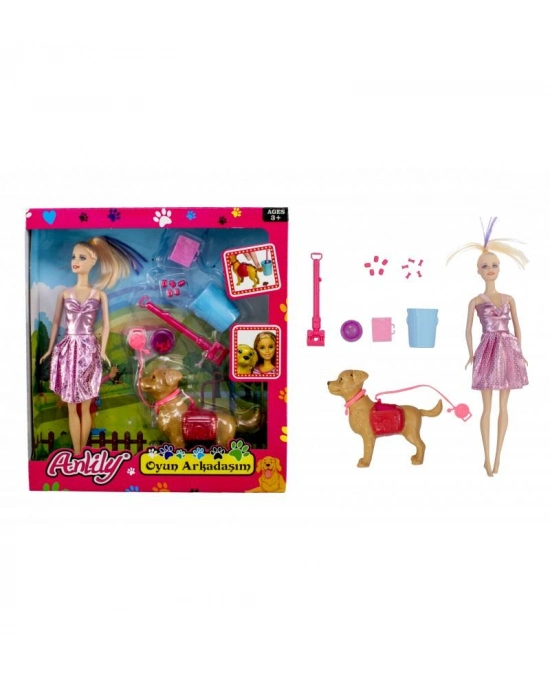 02418 - Anlily Köpekli Oyun Arkadaşım (bamido)