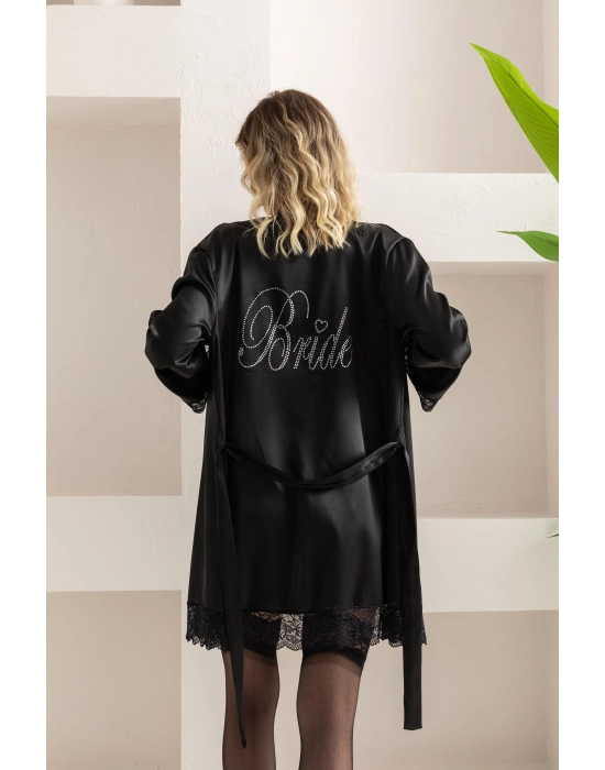 10 Parça Gelin Seti Siyah (brf312245)