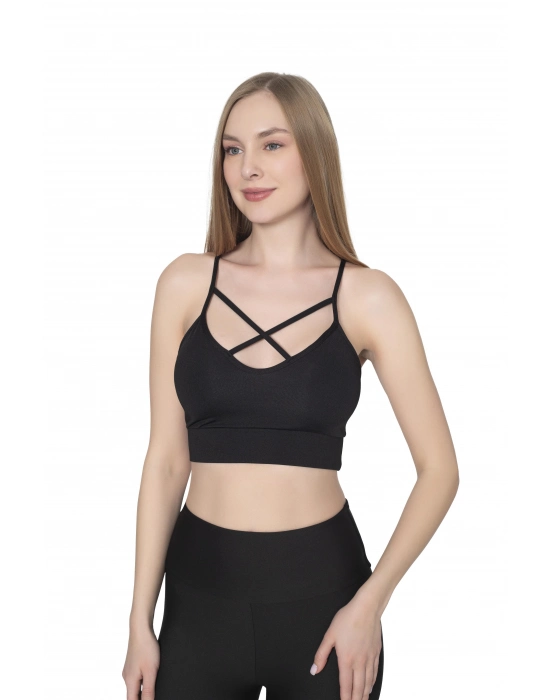 1052 Pinkhan Ön Çapraz Büstiyer Kadın