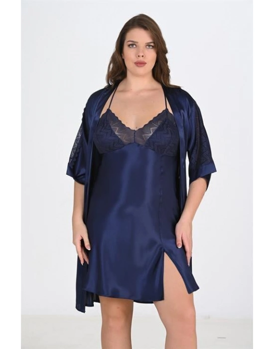 2li Lacivert Sabahlık Takımı Bigsize 6215