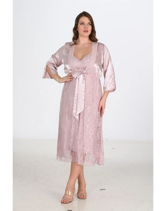 2li Pudra Sabahlık Takımı Bigsize 6220