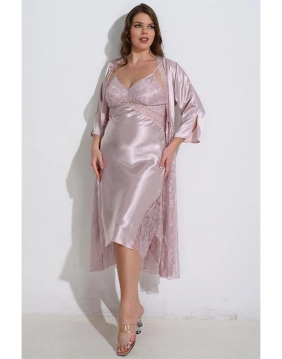 2li Pudra Sabahlık Takımı Bigsize 6220
