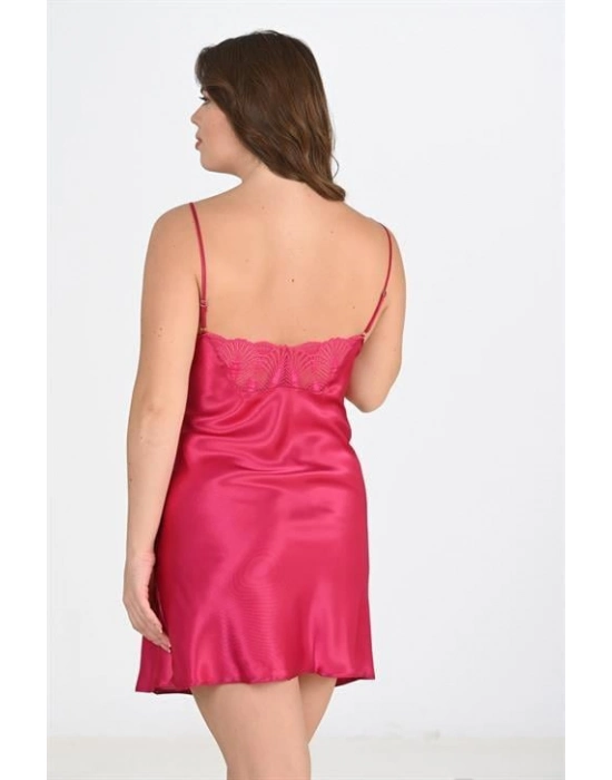 2li Vişne Sabahlık Takımı Bigsize 6212