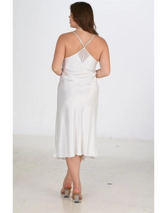 2li Ekru Sabahlık Takımı Bigsize 6224