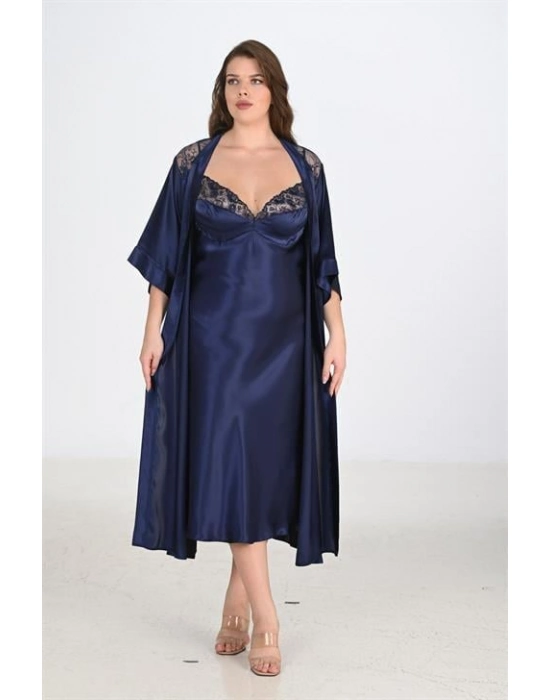 2li Lacivert Sabahlık Takımı Bigsize 6228