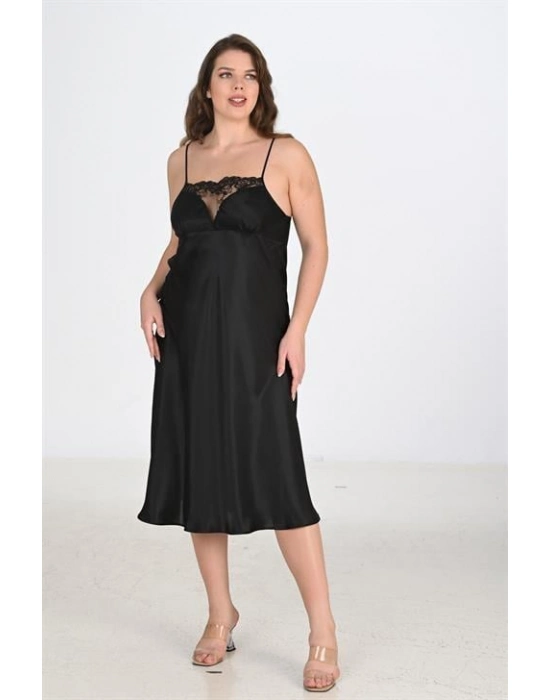 2li Siyah Sabahlık Takımı Bigsize 6221