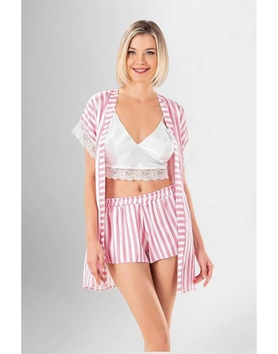 3lü Şort Takımı Desenli