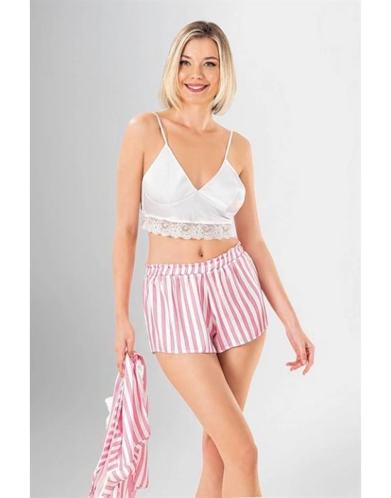 3lü Şort Takımı Desenli