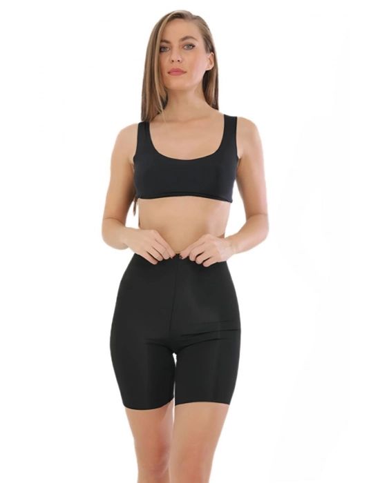 4401 Lazer Kesim Paçalı Korse Kadın