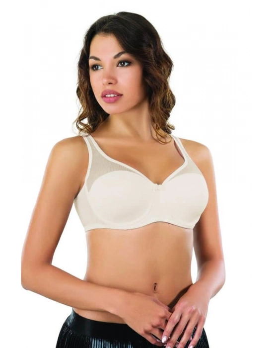 Açık Ten Mı Emay 167b Pedli Tül Toparlayıcı Sütyen