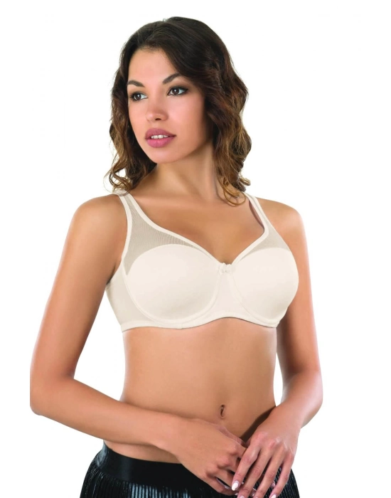 Açık Ten Mı Emay 167e Pedli Tül Toparlayıcı Sütyen