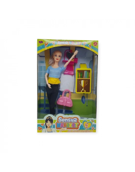 Anlily Sporcu Sonsuz Hareket Bebek - 02414 - Mavi (bamido)