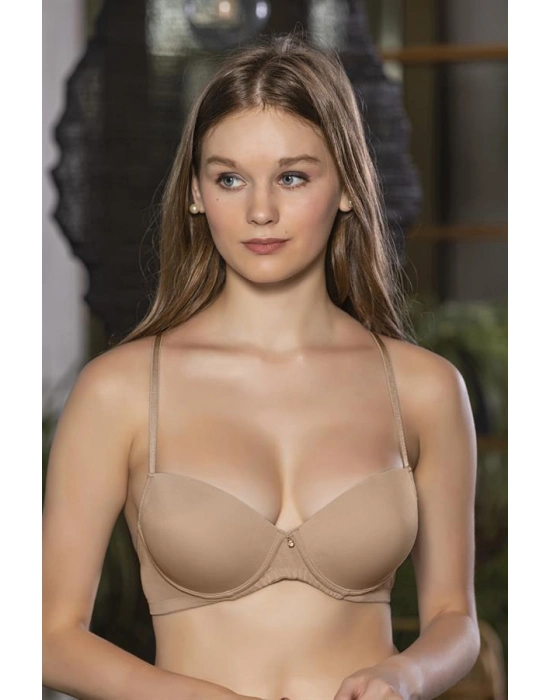 Arkası Çaprazlı Sütyen Cappucino (brf11180)