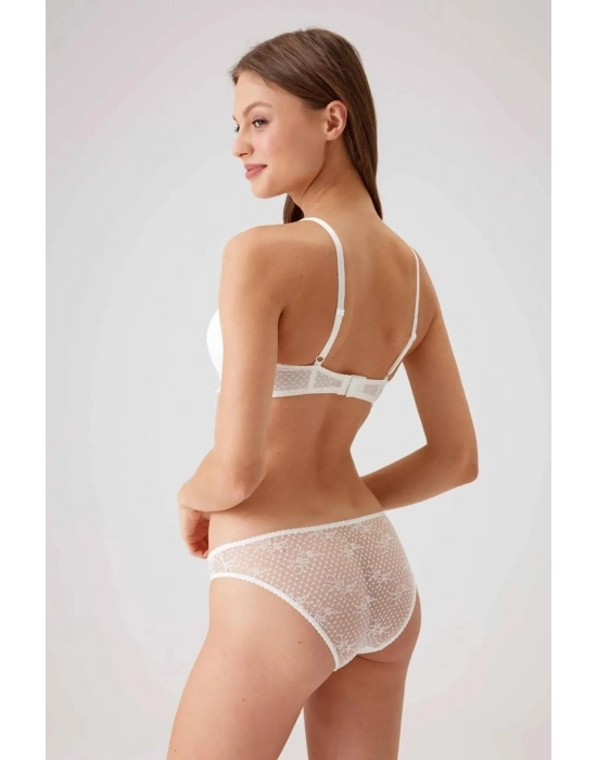 Balenli Desteksiz Sütyen Takımı Kadın 4030