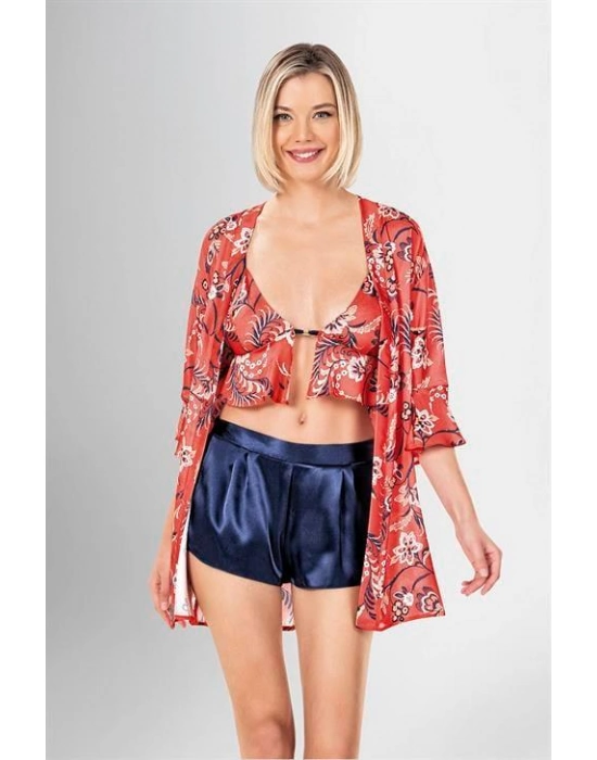 Beruflic 3lü Şort Takımı Desenli