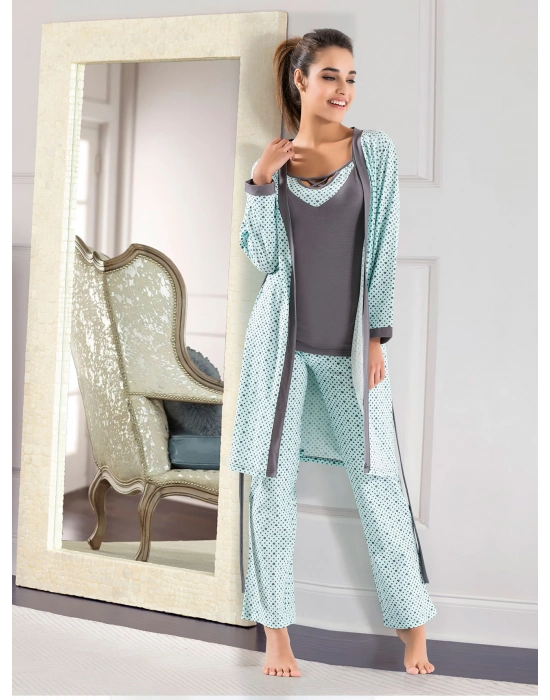 Beruflic 3lü Gecelik Sabahlık Takım 1041